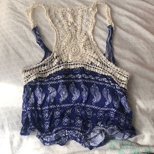 Rue 21 Crop Top Tank Top